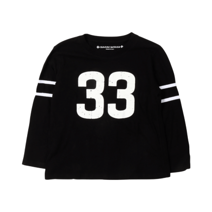 Chrome Hearts ’33’ Long-Sleeve Black Shirt