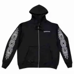 Chrome Hearts Aspen​ Hoodie Black