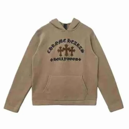 Chrome Hearts Cashmere Hoodie​ Khaki