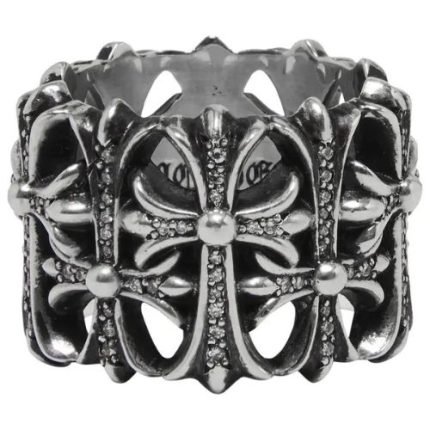 Chrome Hearts Cemetery Ring Silver