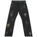 Chrome Hearts Cross Patch Chino Pants Black Camo