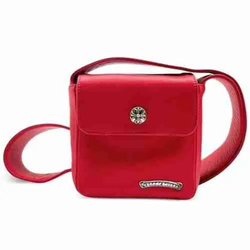 Chrome Hearts Crossbody Hot Pot Bag Red