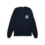 Chrome Hearts Dagger American Flag Long Sleeve Shirt Black
