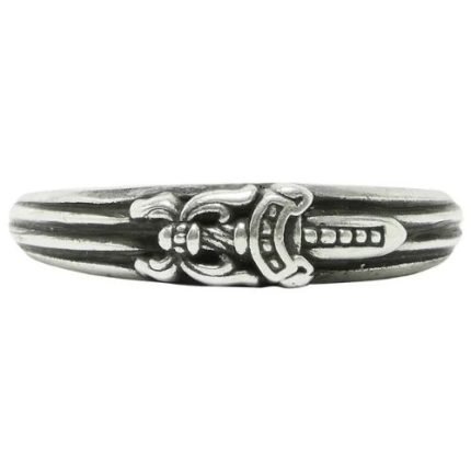 Chrome Hearts Dagger Ring Silver