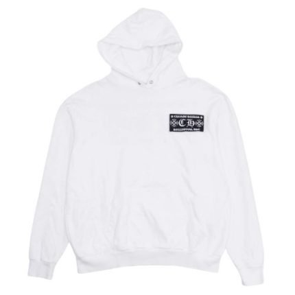 Chrome Hearts Hollywood Patch Hoodie White