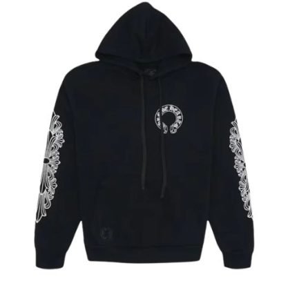 Chrome Hearts Horse Shoe Floral Hoodie