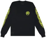Chrome Hearts Made In Hollywood Pocket Long-Sleeve T-Shirt ‘Black/Yellow’
