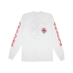 Chrome Hearts Made in Hollywood Plus Cross T-Shirt White/Red