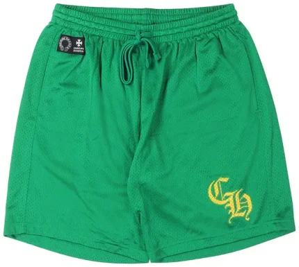 Chrome Hearts Matty Boy 99 Eyes Bike Shorts Green