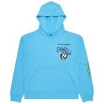 Chrome Hearts Matty Boy Brain Hoodie Blue