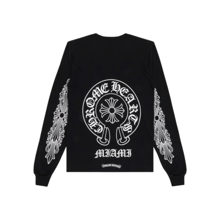 Chrome Hearts Miami Exclusive L/S T-Shirt Black
