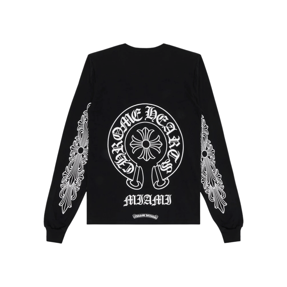 Chrome-Hearts-Miami-Exclusive-LS-T-Shirt-Black-B Chrome Hearts Miami Exclusive L/S T-Shirt Black