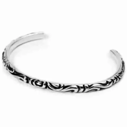 Chrome Hearts Scroll Band Cuff