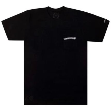 Chrome Hearts Scroll Logo T-shirt Black