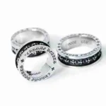 Chrome Hearts Tiny Plus Spinner Ring