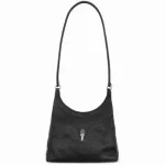 Chrome Hearts Viv Silver Dagger Shoulder Bag Black