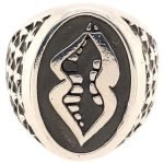 Chrome Hearts X Matty Boy Chomper Ring Silver