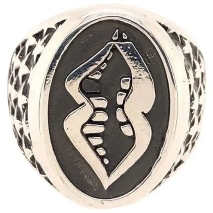 Chrome Hearts X Matty Boy Chomper Ring Silver