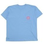 Chrome Hearts Miami Horseshoe Logo T-Shirt Blue