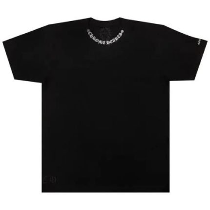 Chrome Hearts Neck Logo T-shirt Black