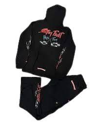 Chrome Hearts Street Wear Cross Logo Tracksuit